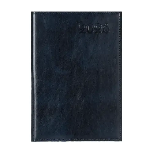Календар - бележник ДИПЛОМАТ А4-син цвят