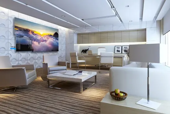 Стойка Neomounts by NewStar Flat Screen Wall Mount for video walls (pop-out  stretchable)