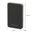 Външна батерия Verbatim Charge 'n' Go Essentials Power Bank Magnetic Wireless 10000mAh Black