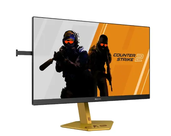 Монитор AOC CS24A, 24.1" TN eSports WLED, 1920x1080@610Hz (OC, Native 600Hz), 0.5ms GtG, 0.3ms MPRT, 500cd m2, 1000:1, DCR 80M:1, Adaptive Sync, FlickerFree, Low Blue Light, Tilt, Height Adjust, Pivot, Swivel, 2xHDMI, DP, USB hub