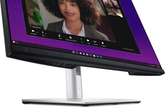 Монитор Dell P2724DEB, 27.0" Video Conferencing AG, IPS, 5ms, 1000:1, 350 cd/m2, QHD (2560x1440), 99% sRGB, Webcam, 2x5W speakers, Microphone, USB-C up to 90W PD, USB 3.2, HDMI, DP, RJ45, Height, Swivel, Tilt, Pivot, Black
