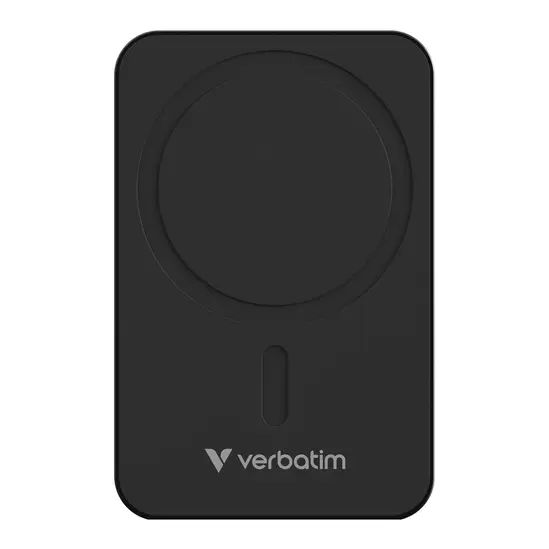Външна батерия Verbatim Charge 'n' Go Essentials Power Bank Magnetic Wireless 20000mAh Black