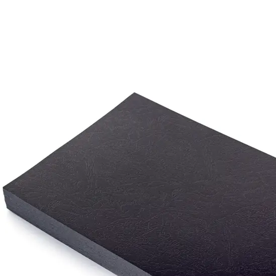 Корици за подвързване картон 270 гр черна 100 бр A3