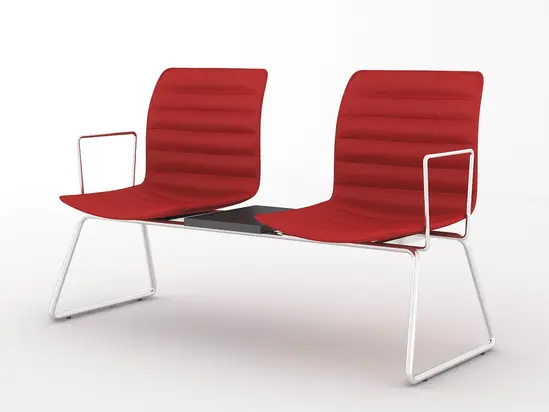 Посетителска пейка с маса ПРЕСЛАВ LN 008