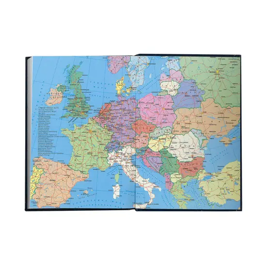 Календар - бележник ВИХРЕН B5- Европа