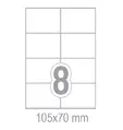 Самозалепващи етикети 105x70 8 бр.