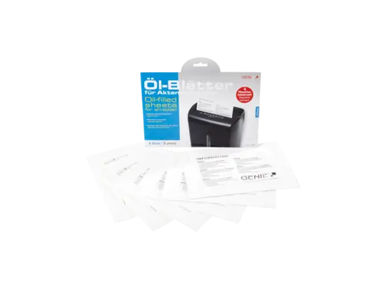 Намаслени листи за смазване GENIE