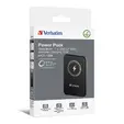 Външна батерия Verbatim MCP-10BK Power Pack 10000 mAh with UBS-C PD 20W  Magnetic Wireless Charging 15W Black