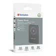 Външна батерия Verbatim MCP-10GY Power Pack 10000 mAh with UBS-C PD 20W  Magnetic Wireless Charging 15W Grey