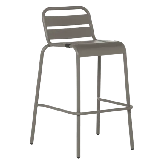 Бар стол ШАНИ- снимка отпред, цвят капучино