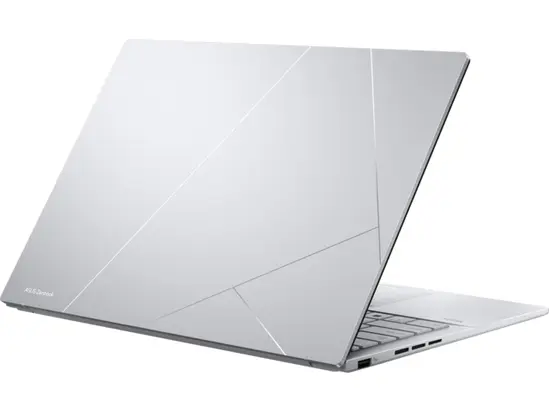 Лаптоп Asus Zenbook UX3405CA-ST787X, Intel Ultra 9 285H 2.9 GHz (24MB Cache, up to 5.4 GHz, 16 cores, 16 Threads), 14.0 OLED WQXGA+(WQ+) 2880X1800 16:10 Bend+500nits Glare , 120 Hz, LPDDR5X 32GB ( on board ),1TB  SSD G4, Windows 11 Pro,Foggy Silver