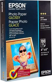 Хартия Epson Photo Paper Glossy - 10x15cm - 100 sheets