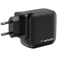Зарядно устройство Verbatim Mini GaN Charger 100W 4 Port US plug with EU and UK adaptors