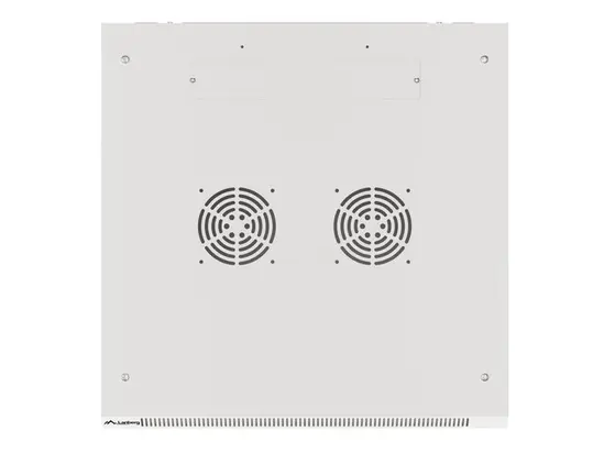 Комуникационен шкаф Lanberg rack cabinet 19' wall-mount 12U600x600 for self-assembly with metal door grey (flat pack)