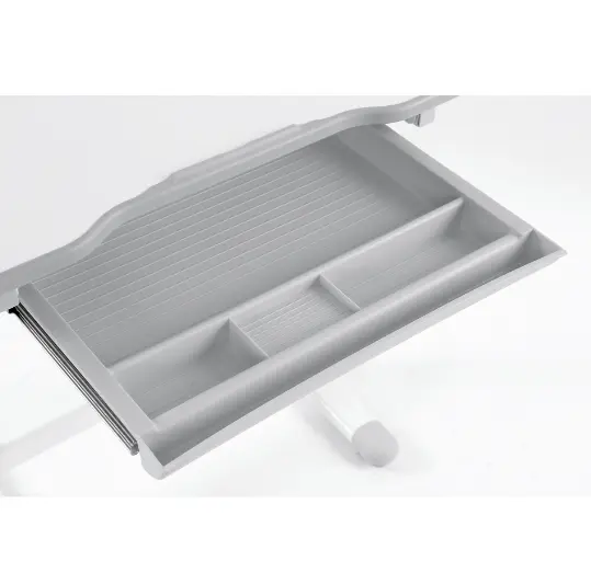 Комплект ученически чин и стол 201 сив