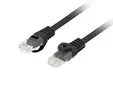 Кабел Lanberg patchcord CAT.6 utp lszh cu 3m black fluke passed