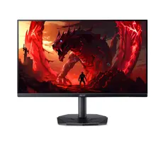 Монитор Acer Nitro KG240YP0bi, 23.8'' FHD (1920X1080) VA, ZeroFrame, FreeSync 144Hz, 1ms (VRB), 100M:1, 250nits, 99% sRGB, VGA, HDMI, Tilt, Energy Star, Vesa, Black