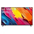 Телевизор LG 65QNED70A6A, 65" 4K QNED HDR Smart TV, 3840x2160, DVB-T2CS2, Alpha 7 AI Processor, HDR10  HLG, webOS 25 ThinQ, VRR  ALLM  HGiG, 4K Upscaling, WiFi 5, Voice ID, Bluetooth 5.0, AirPlay 2, LAN, CI, HDMI, SPDIF, Google Cast, 2 pole Stand