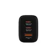 Зарядно устройство Verbatim Essentials GaN Charger 65W EU plug Black