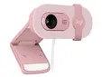 Уебкамера Logitech Brio 100 Full HD Webcam - ROSE - USB - NA - EMEA28-935 - WEBCAM
