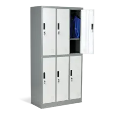 Метален гардероб BTL KL- с 6 отделения