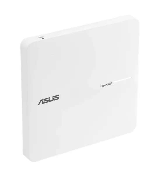 Аксес-пойнт Asus Business PoE Access Point ExpertWiFi EBA63, AX3000, Dual-Band, Quad-Core 1.7GHz CPU, 256MB512MB FlashRAM, Gigabit, OFDMA, Beamforming, WPA, WPS, SSH, 5 SSIDs, SDN, PoE & PoE+, wall mountingceiling,White