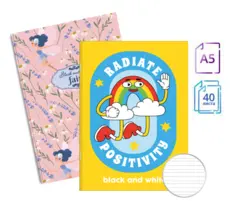 Тетрадка телчета А5 офсет 40 л тш редове 40 бр