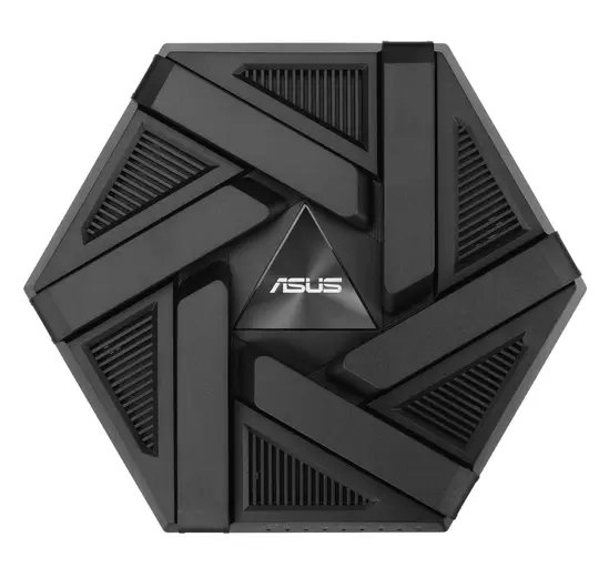 Рутер Asus Gaming Wireless Router, RT-AXE7800, AXE7800, Tri-Band, Quad-Core 1.7GHz CPU, 256MB512MB FlashRAM, 2.5G port, AiProtection Pro, Adaptive QoS, VPN Fusion, Instant Guard, IPTV, OFDMA, MU-MIMO, Beamforming, Link Aggregation, AiMesh, Black