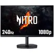 Монитор Acer Nitro KG240YW3bmiipx, 23.8'', FHD (1920X1080) IPS, ZeroFrame, FreeSync Premium 240Hz, 1ms/0.5ms GTG, 100M:1, 250nits, 99% sRGB, 2xHDMI, DP, Audio out, Tilt, Vesa, Black