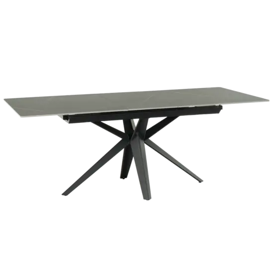 Трапезна маса ЗОРИ разтегателна-сив цвят плот