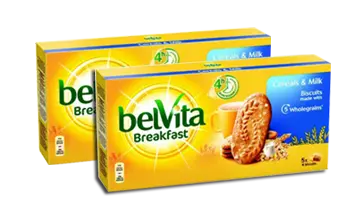 Бисквити BelVita 250гр., 20 бр.оп.