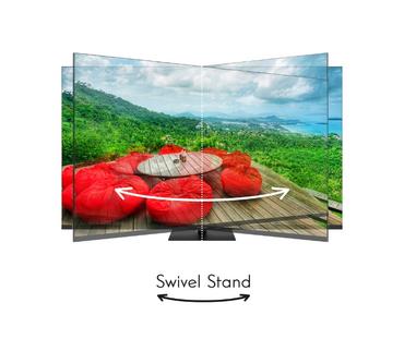 Телевизор Thomson Smart UHD TV 75'; Google TV; 3840 x 2160 (4K UHD), 4000:1, DLED, 60 Hz, DVB-T/T2/C/S/S2, HDR10, Wi-Fi, Bluetooth, LAN, HDMI 2 (2.0) + 2 (2.1), USB 2 (2.0) + 1 (3.0),Central Swivel Stand, Black