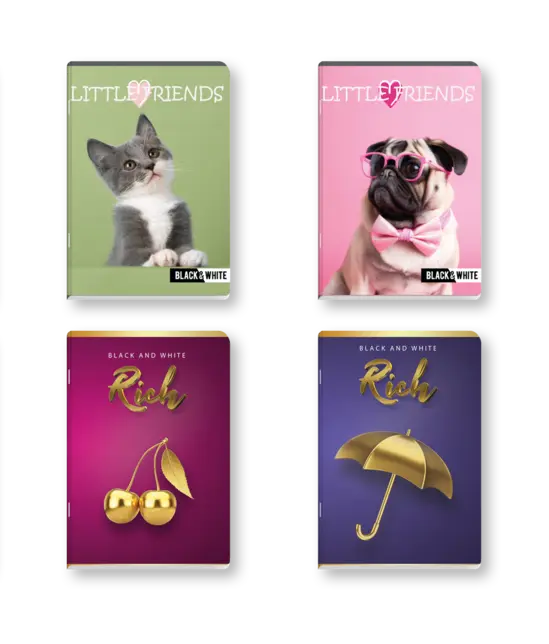 Тетрадка телчета А5 офсет 40 л тш редове 20 бр