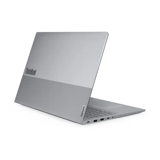 Лаптоп Lenovo ThinkBook 16 G9 Intel Core 7 240H (up to 5.2GHz, 24MB), 16GB DDR5-5600, 512GB SSD, 16" WUXGA (1920x1200) IPS AG, Intel Graphics, 5MP Cam, Backlit KB, WLAN, BT, FPR, DOS, 3 cell, 3Y Onsite
