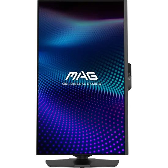 Монитор MSI MAG 274UPDF E16M Gaming Monitor, 27", 0.5ms, Dual Mode 320Hz and 4K 160Hz Rapid IPS with Mini-LED, 3840x2160, G-SYNC, AMD FreeSync Premium, AI Vision, Console Mode, HDR 1000, Type-C(15W PD), DP(1.4a), 2xHDMI(2.1), Pivot, Heigh Adj., VESA, Blac