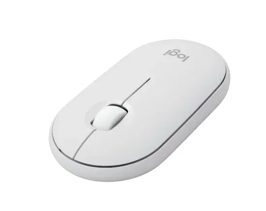 Мишка Logitech Pebble Mouse 2 M350s - TONAL WHITE - BT - NA - EMEA-808 - DONGLELESS