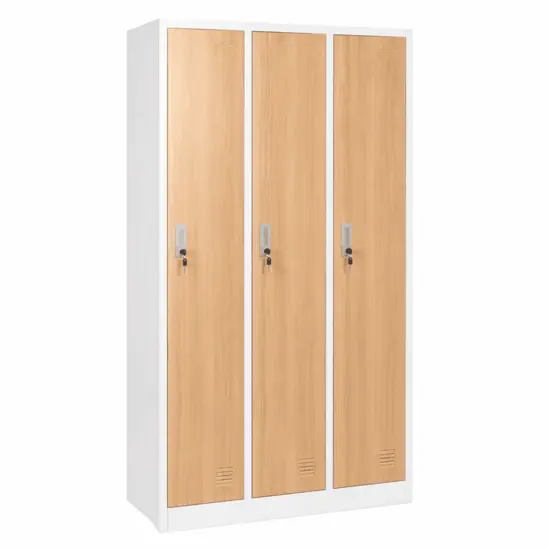 Метален гардероб BTL с 4 отделения 185х90х45 см