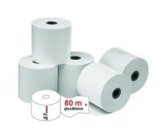 Касови ролки термо 57 ммф 80м 6 бр