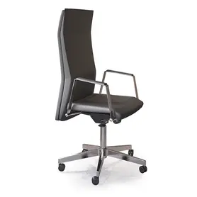 Директорски стол АТИНА- черен цвят