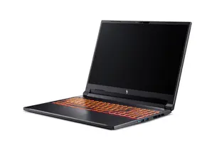 Лаптоп Acer Nitro V16, ANV16-61-R5GE, AMD Ryzen  R7 350 with AI (Up to 5.0GHz, 16MB), 16' WUXGA (1920x1200)IPS, 165Hz, 16GB DDR5 ( 1 slot free), 1024GB NVMe SSD, M.2 (slot free), RTX 4050 6GB GDDR6, MicroSD, FHD Cam&Mic.,WIFI6E+BT, Backlit kbd, No OS, Bla