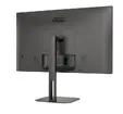 Монитор AOC Q27V5NBK, 27' VA WLED, 2560x1440@75Hz, 4ms GtG, 300cd m2, 4000:1, 20M:1 DCR, Adaptive Sync, FlickerFree, Low Blue Light, 3Wx2, Tilt, Height Adjust, Pivot, Swivel, 2xHDMI, 2xDP