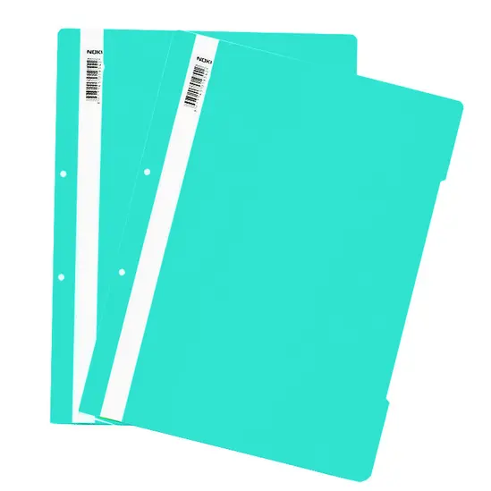 Папка PVC с перфорация резеда два броя