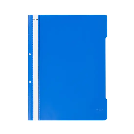 Папка PVC с перфорация син