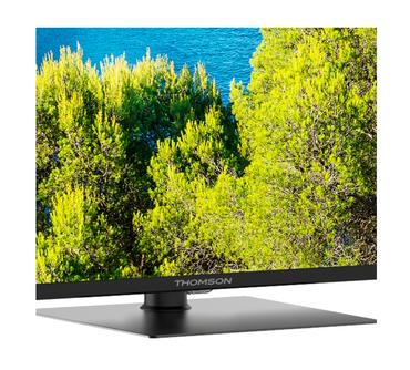 Телевизор Thomson Smart UHD TV 75'; Google TV; 3840 x 2160 (4K UHD), 4000:1, DLED, 60 Hz, DVB-T/T2/C/S/S2, HDR10, Wi-Fi, Bluetooth, LAN, HDMI 2 (2.0) + 2 (2.1), USB 2 (2.0) + 1 (3.0),Central Swivel Stand, Black