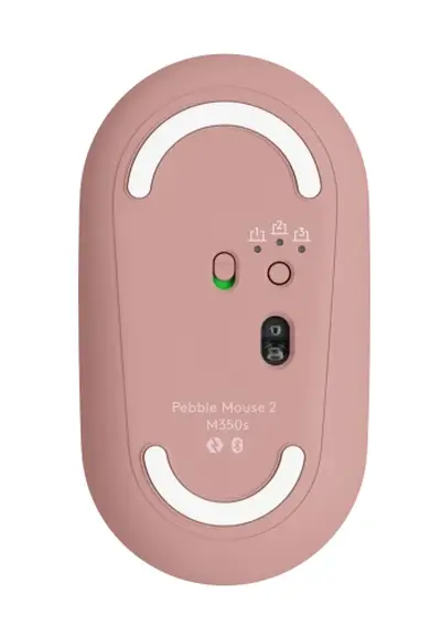 Мишка Logitech Pebble Mouse 2 M350s - TONAL ROSE - BT - NA - EMEA-808 - DONGLELESS