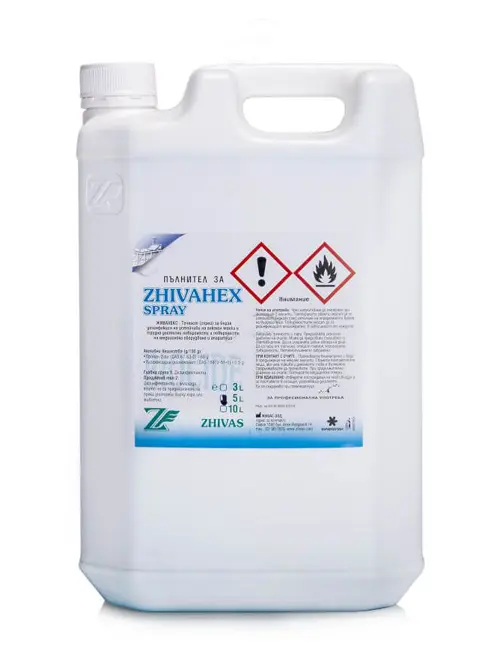 Препарат за дезинфекция Живахекс 5 л спрей