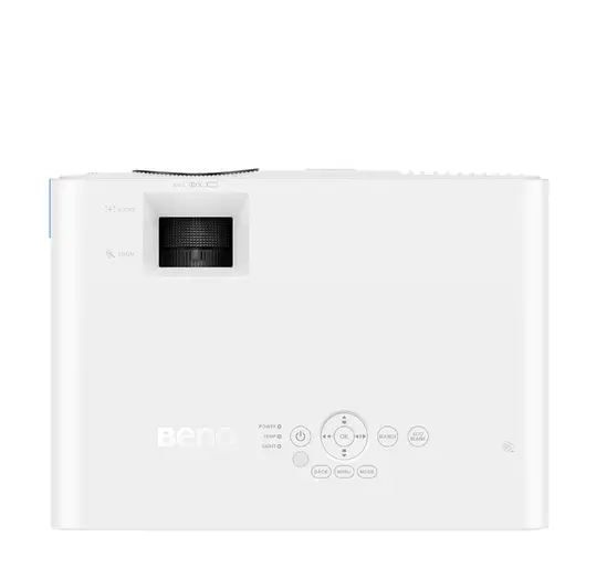 Мултимедиен проектор BenQ LH550 DLP, FHD 1080P, 2600 ANSI lumens 1.1X, HDMIx2, USB-A, SmartEco; TR: 1.49-1.64, Contrast Ratio (FOFO) 15,000:1, Display Color 30-bit (1.07 billion colors) Light Source LED, Audio out x1, 10W speaker, Light Source Life ECO 3