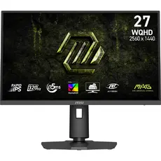 Монитор MSI MAG 274QPF X32 Gaming Monitor, 27", 0.5ms, 320Hz Rapid IPS, 2560x1440, G-SYNC, AMD FreeSync Premium, AI Vision, Console Mode, HDR400, 300nits AG, 1.07B, 1000:1, 100M:1, DP(1.4a), 2xHDMI(2.1), Headphone out, Pivot, Heigh Adj., VESA 100, Black, 