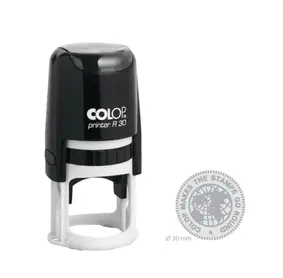 Механизъм COLOP кръгъл R30 с клише