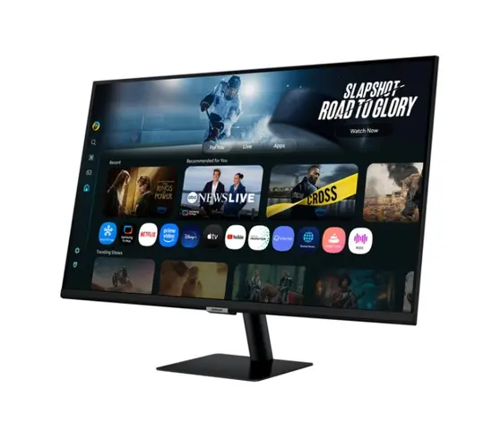 Монитор Samsung LS32FM700 32" VA LED, SMART 3840x2160  3xUSB 2.0, 2xHDMI 1.4, Wi-Fi 5, Bluetooth, Speakers, Black